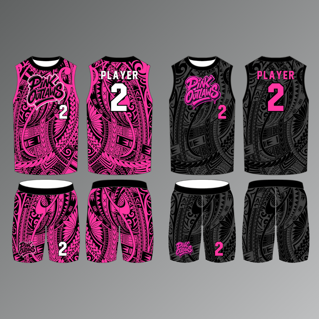 Pink Outlaw Uniforms (only)