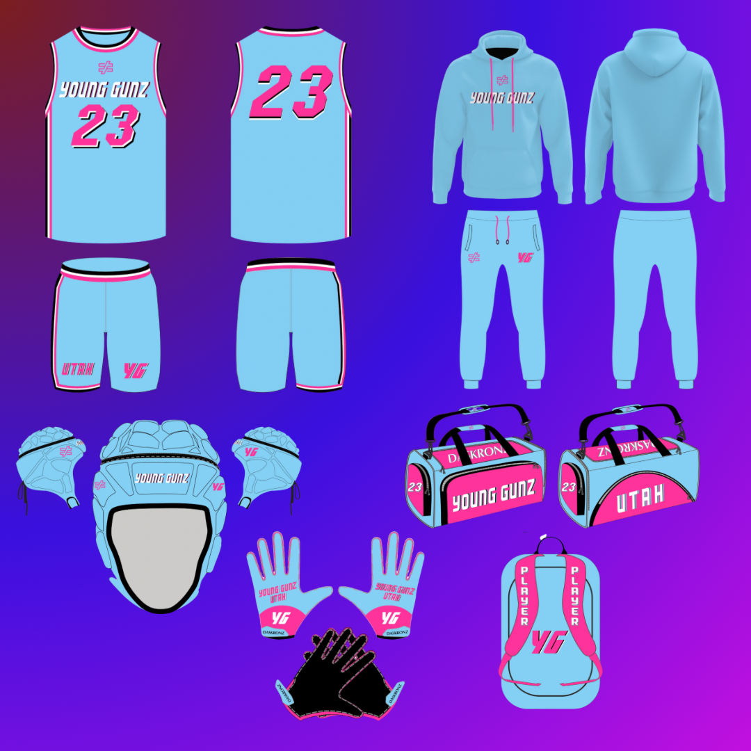 UTAH YOUNG GUNZ FULL UNIFORM KIT