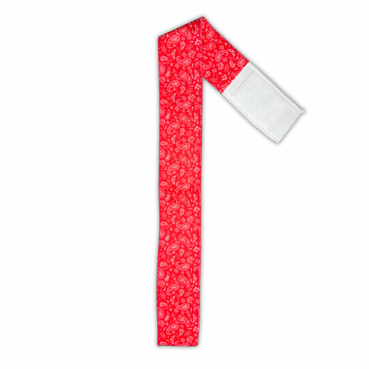 RED BANDANA STREAMER TOWEL