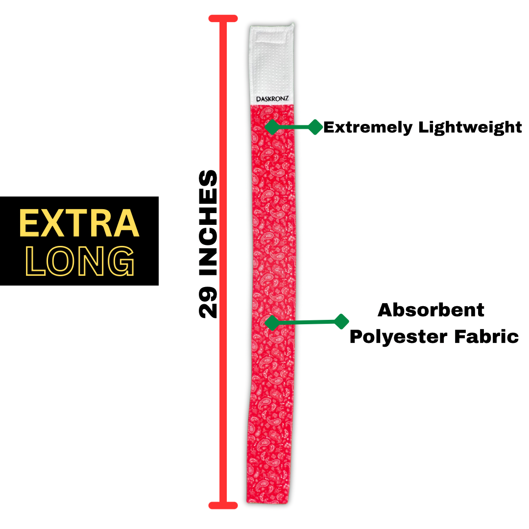 RED BANDANA STREAMER TOWEL