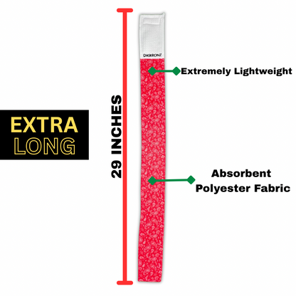 RED BANDANA STREAMER TOWEL