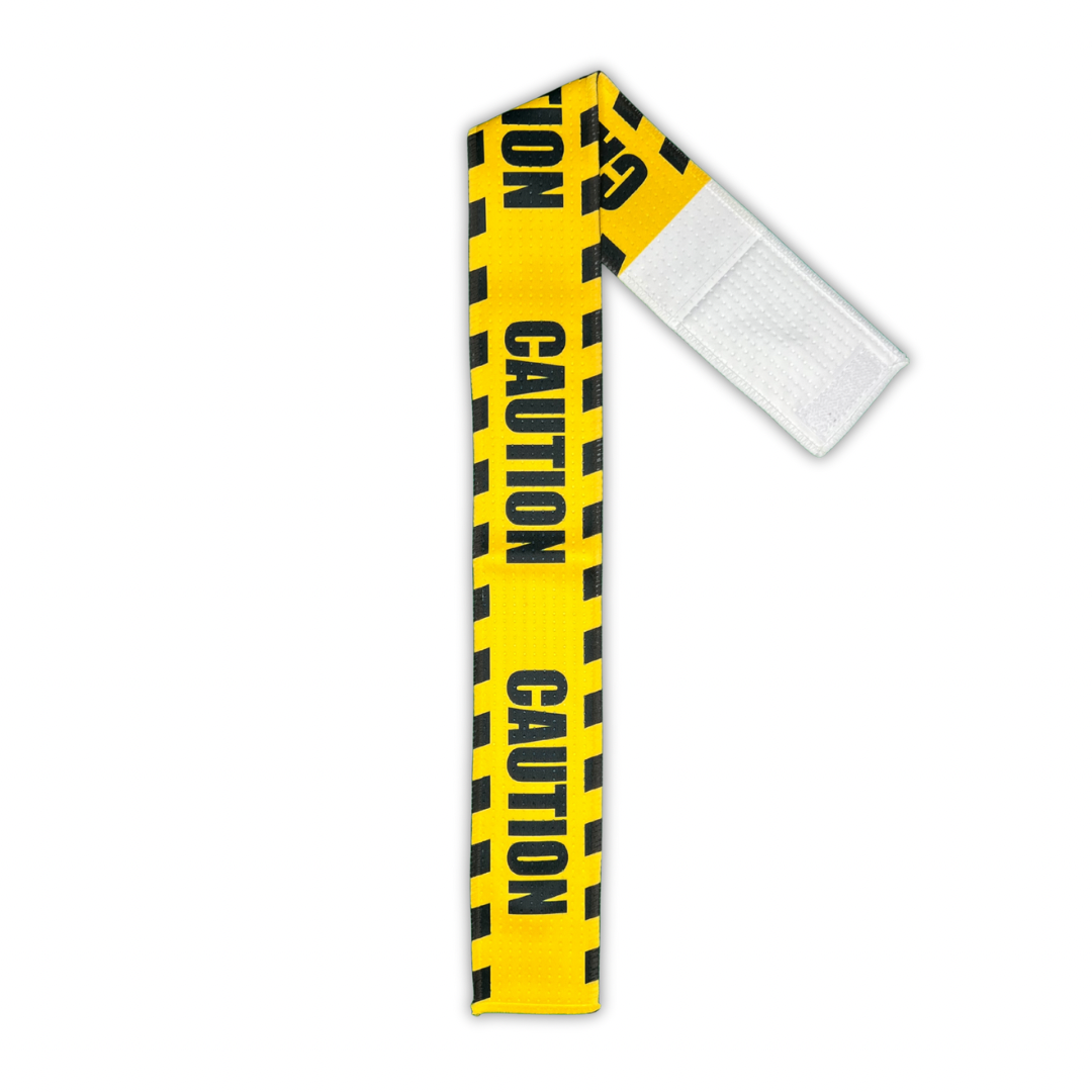 CAUTION STREAMER TOWEL